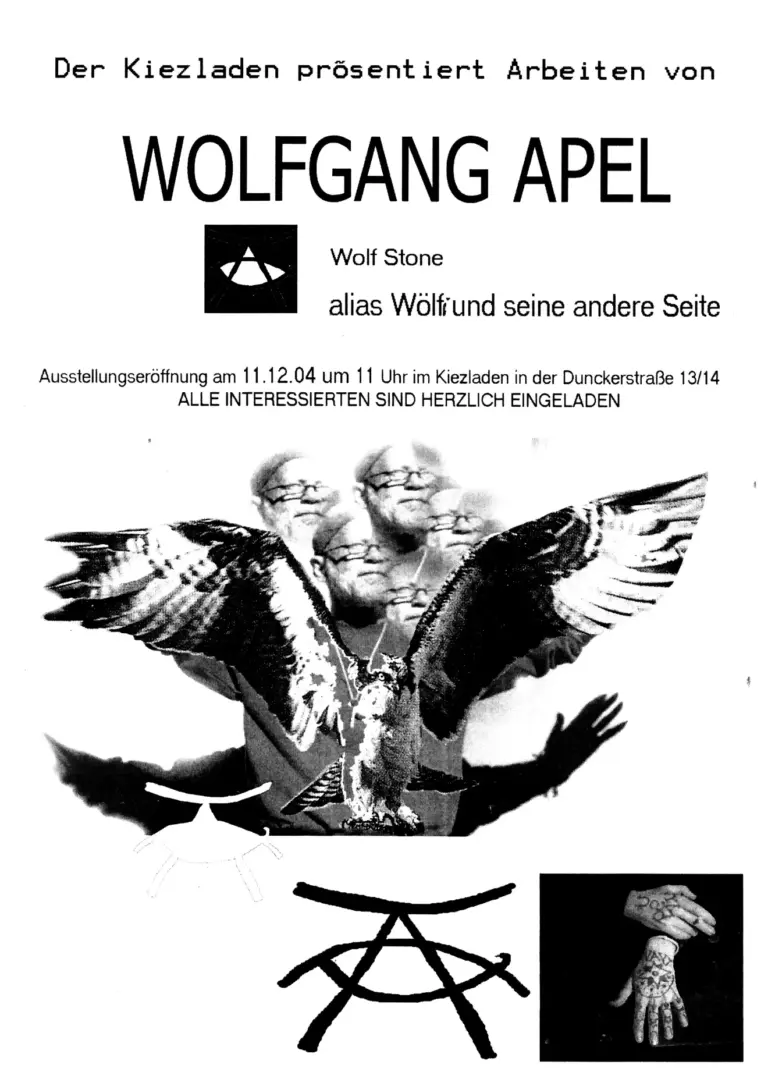 2004 Ausstellung Wolfgang Apel „Wölfchen“