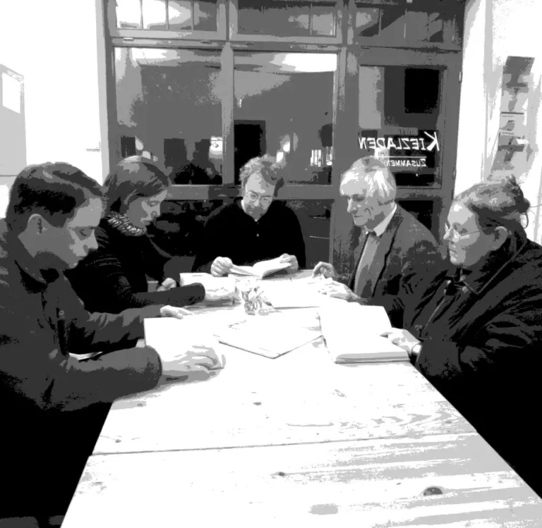 2008 Lesekreis im Kiezladen